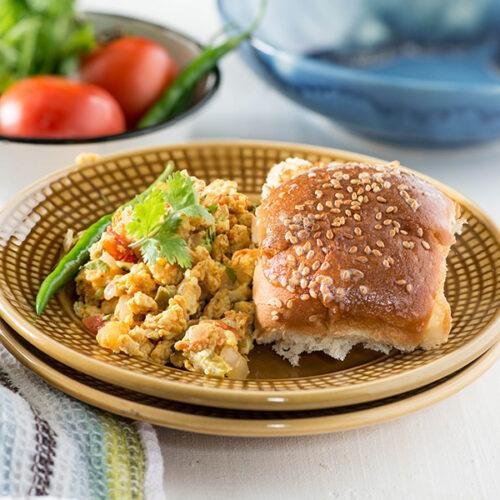Bhurji Pav (Non Veg)